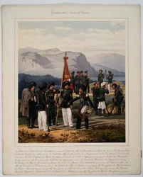 Infanterie van het Russische Kaukasusleger, 1867