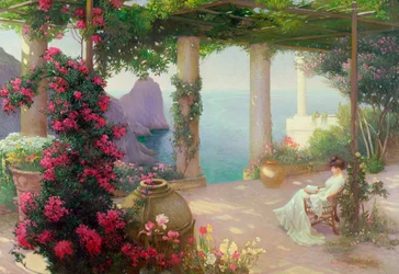Het terras, Capri