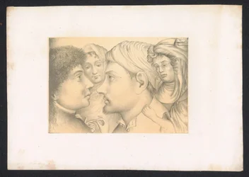 Twee mannen en vrouwen