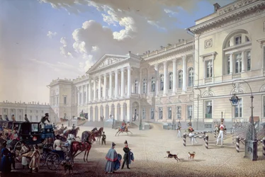 Het Mikhailovsky Paleis, St. Petersburg, 1832