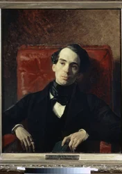 Portret van de militair en dichter Alexander Nikolaevich Strugovshchikov