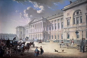 Het Oude Michael Paleis in Sint-Petersburg, 1832