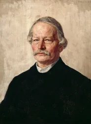 Portret van Gustav Freytag 1816-1895, 1886-1887