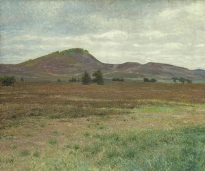 Landschap bij Harburg