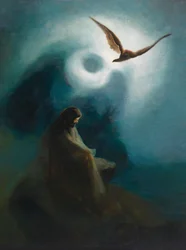 Martelaar en gekruisigd, zoon Helios