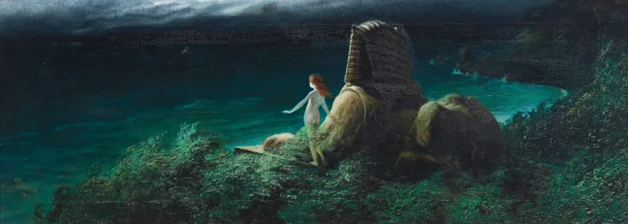 Sfinx met Undine, 1902