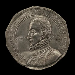 Christoph Putz von Kirchameg, muntmeester in Praag 1590, 1584