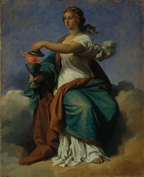 Allegorie van zelfbeheersing (Matigheid)