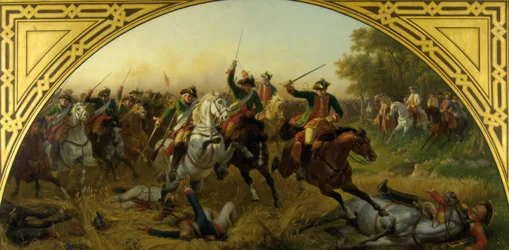 De slag bij Kolin 1757