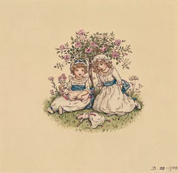 Illustratie voor Valentijnsdag 1902