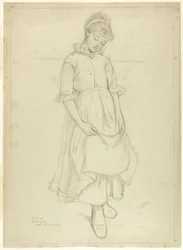 Staand meisje