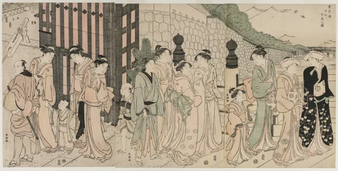 Duizend Herfsten, Tienduizend Jaren op Tokiwa-brug, vroege jaren 1790