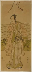 De acteur Ichikawa Omezo I