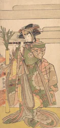 De Derde Segawa Kikunojo als een Vrouw, ca. 1780