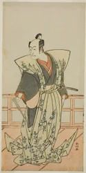 De acteur Ichikawa Danjuro V in een onbekende rol