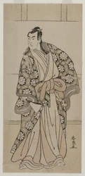 Ichikawa Monnosuke II als een heer, 1780s