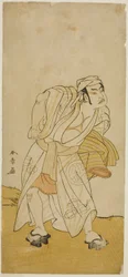 De acteur Nakamura Sukegoro II in een onbekende rol
