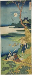 Ariwara no Narihira, uit de serie Een ware spiegel van Chinese en Japanse gedichten