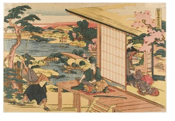 Kanadehon Chushingura (De schatkist van trouwe bedienden), akte 2