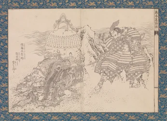 Prentenboek in de Katsushika-stijl
