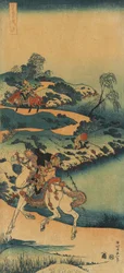 Print uit de serie "Een ware spiegel van Chinese en Japanse gedichten"