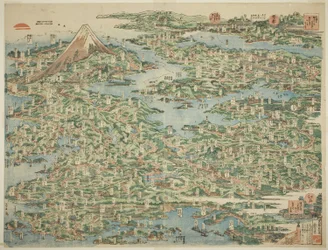 De Beroemde Plaatsen aan de Tokaido in Eén Oogopslag