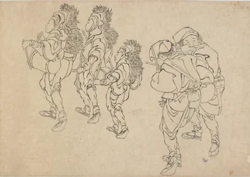 De leeuwendans, late 18e-vroege 19e eeuw