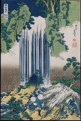 Yoro-waterval, Mino-provincie, uit de serie Een reis naar de watervallen van alle provincies