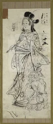 Bijin (Schoonheid), een van zes schetsen