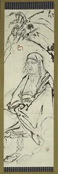 Daruma (Bodhidharma), één van zes schetsen