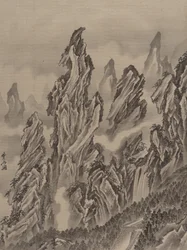 Rotsachtig landschap, ca. 1887