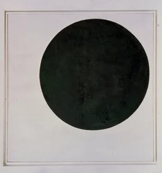 Cercle noir (Zwarte Cirkel), ca.1923 (olieverf op doek)