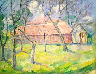 Landschap bij Kiev, 1930