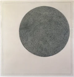 Suprematistisch element: cirkel