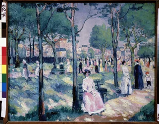 Op de boulevard