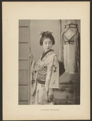 Een Japans dansmeisje