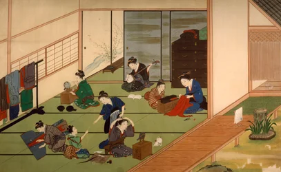 Groep geisha