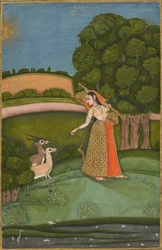 Todi Ragini, uit een Ragamala Serie