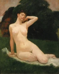 Studie voor Avond, 1883