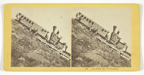 Beklimming van Mt. Washington, 1855-75