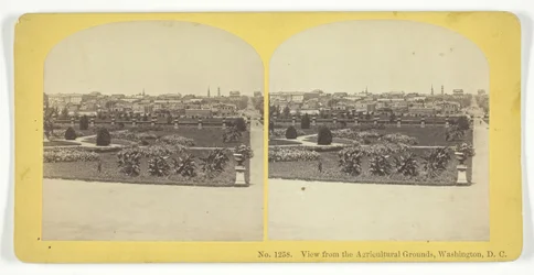 Uitzicht vanaf de landbouwgronden, Washington, D.C.