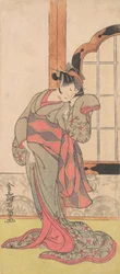 De Acteur Iwai Hanshiro, 1780-1790