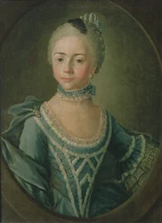 Portret van Gravin Sophie Matiuskina (1755-1796), 1763
