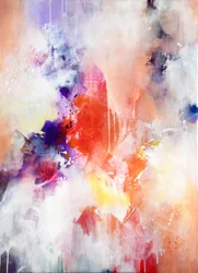 Levendige abstracte stroming