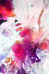 Levendige abstracte fusie