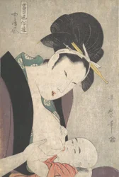 Moeder en kind, ca. 1790
