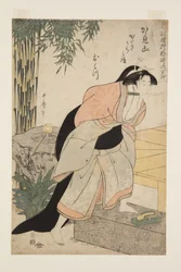 De paragraaf van wraak in Kagamiyama, De Eerste (Kagamiyama Katakiuchi no dan Ohatsu)