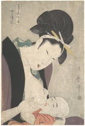 „Echtgenote“, uit de serie Kenner van moderne zeden (Tōsei fūzoku tsū)