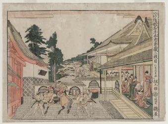 Chushingura: Act II (uit de serie Perspectiefbeelden voor Het Schathuis van Loyaliteit)