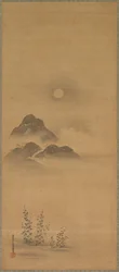 Minamoto no Nakakuni Bezoekt Lady Kogō